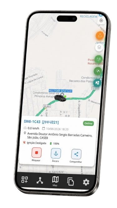 Monitoramento de frota veicular